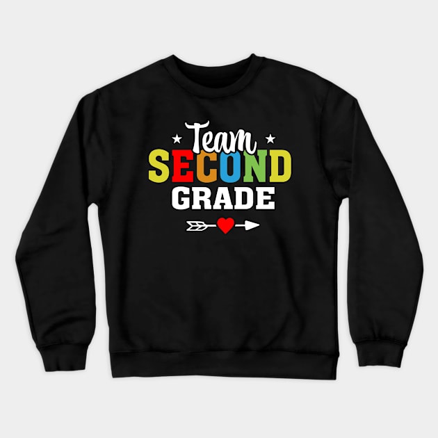 team second grade Crewneck Sweatshirt by busines_night